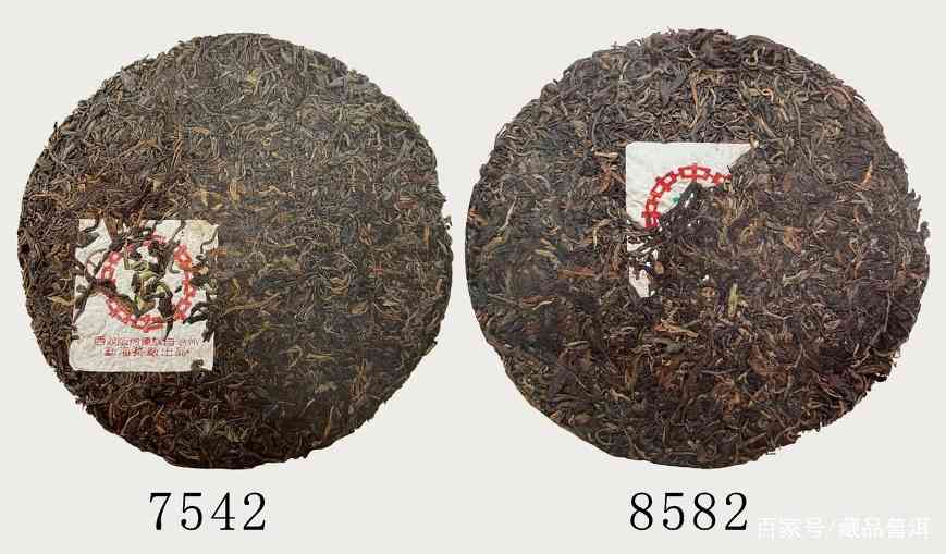 7542、8582明星七子饼，国营勐海茶厂“文武将军”，两者有何不同
