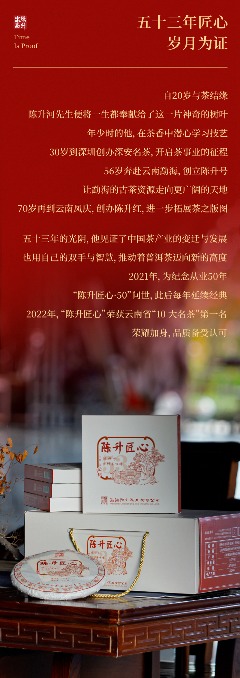 匠心巨制·炉火纯青,陈升号2024年“陈升匠心·53”面市 brand_alt_mark