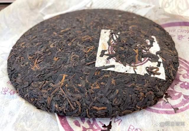 2005年502批勐海布朗山熟饼,精品1号印章,福今何宝强私人定制! 2005年502批勐海布朗山熟饼,精品1号印章,福今何宝强私人定制!