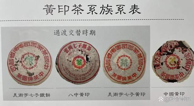 70年代初绿字黄印品鉴！黄印茶系年份最为久远，可谓茶中精品！