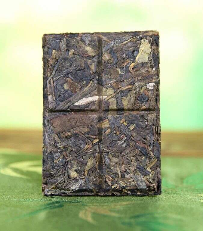 下关沱茶岩子头黄金叶方茶:生态名山优质原料制成醇厚普洱茶 brand_alt_mark