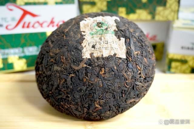 下关2010年云南沱茶销法沱，优化用料工艺，国民熟茶，经典口粮！