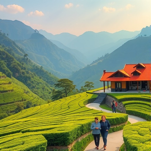 松花寨生态茶园开启采茶季 茶旅融合赋能乡村振兴 松花寨生态茶园开启采茶季 茶旅融合赋能乡村振兴
