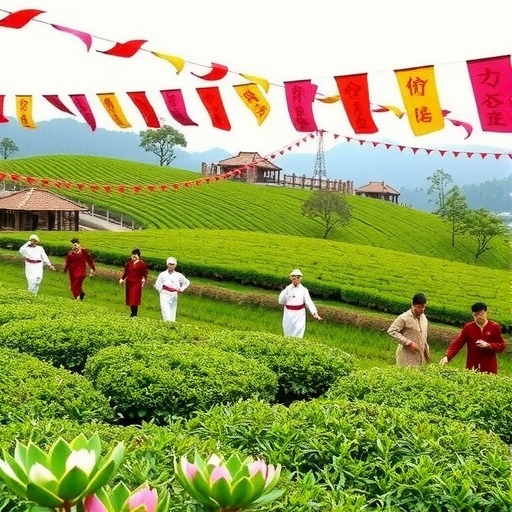 探秘春茶采摘:凤冈茶海之心上演传统茶事文化 探秘春茶采摘:凤冈茶海之心上演传统茶事文化