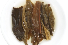 开门见福迎新年,陈香蜜韵悦茶客 中茶开门见福 普洱茶(生茶)紧压茶
