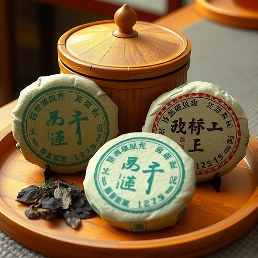 2009年福今4星青饼，03年班章生态茶四星青饼后续者，潜力可期