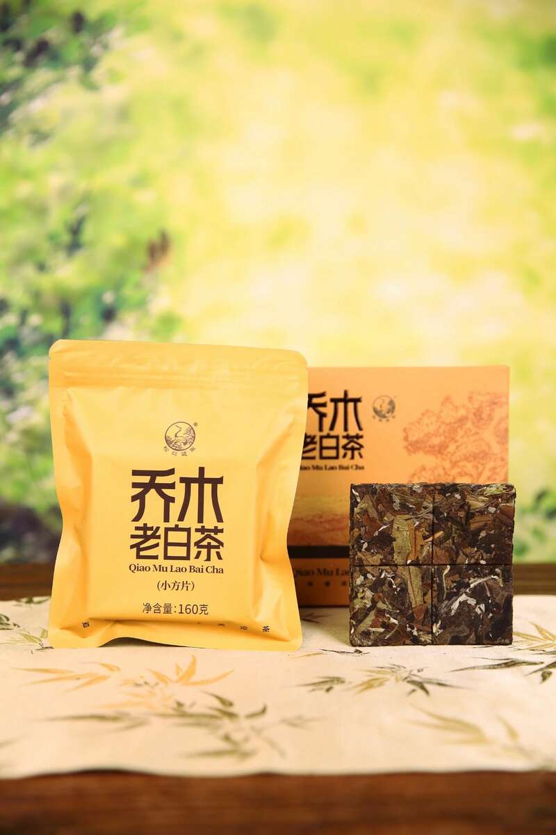 春日茶香邂逅越陈越醇体验 下关乔木老白茶 白茶小方片,春日小甜甜
