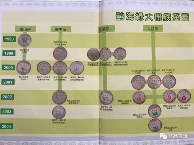 2001年绿大树批次特征解析：野生系与大益系区别