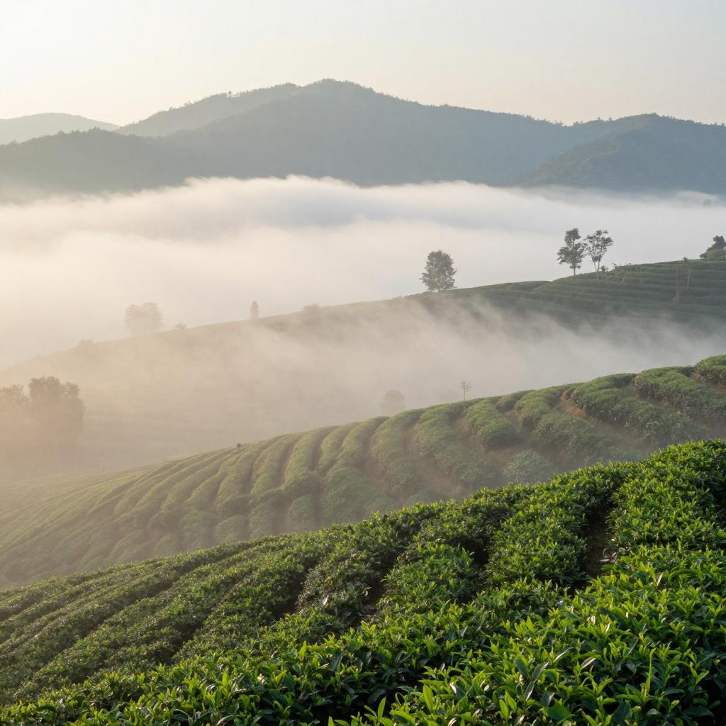 勐海云海奇境：南糯山茶田上的诗意美景