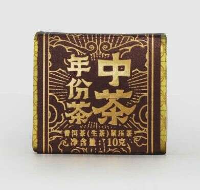 中茶年份茶 二十五年陈 普洱茶(生茶)紧压茶 中茶年份茶 二十五年陈 普洱茶(生茶)紧压茶