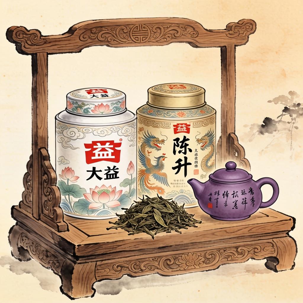 普洱茶品牌大益 vs 陈升号:拼配与古树茶优势对比 普洱茶品牌大益 vs 陈升号:拼配与古树茶优势对比