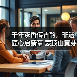 千年茶香传古韵，非遗匠心启新章 蒙顶山黄芽坊非遗黄芽品鉴会暨张强大师收徒仪式圆满举办（图4）
