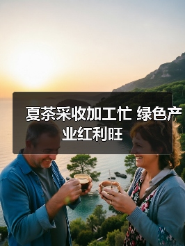 夏茶采收加工忙 绿色产业红利旺（图2）