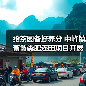 给茶园备好养分 中峰镇畜禽粪肥还田项目开展(图4) 给茶园备好养分 中峰镇畜禽粪肥还田项目开展(图4)