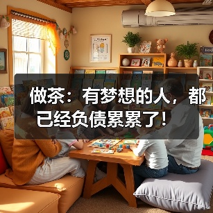 做茶：有梦想的人，都已经负债累累了！