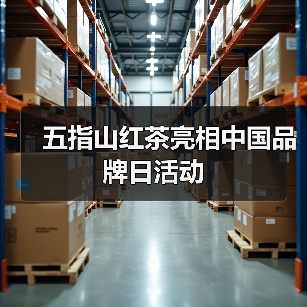 五指山红茶亮相中国品牌日活动（图1）