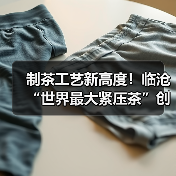 制茶工艺新高度!临沧“世界最大紧压茶”创吉尼斯世界纪录认证(图2) 制茶工艺新高度!临沧“世界最大紧压茶”创吉尼斯世界纪录认证(图2)
