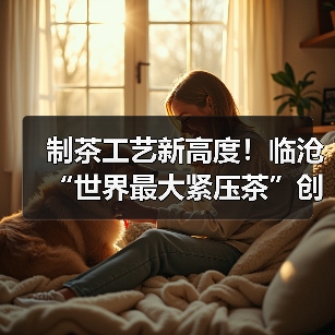 制茶工艺新高度!临沧“世界最大紧压茶”创吉尼斯世界纪录认证(图4) 制茶工艺新高度!临沧“世界最大紧压茶”创吉尼斯世界纪录认证(图4)