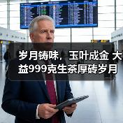 岁月铸味,玉叶成金 大益999克生茶厚砖岁月陈金开启质感好礼(图4) 岁月铸味,玉叶成金 大益999克生茶厚砖岁月陈金开启质感好礼(图4)