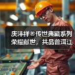 庆沣祥®传世典藏系列荣耀献世，共品普洱江湖“一王一后” 传奇之味（图1）