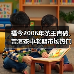 福今2006年茶王青砖,普洱茶中老期市场热门产品,烟味浓郁(图2) 福今2006年茶王青砖,普洱茶中老期市场热门产品,烟味浓郁(图2)
