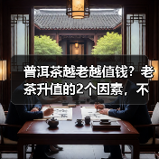 普洱茶越老越值钱？老茶升值的2个因素，不仅要够老，还要够少