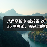 八角亭帕沙·兰花香 2025 早春茶,舌尖上的馥郁之旅(图2) 八角亭帕沙·兰花香 2025 早春茶,舌尖上的馥郁之旅(图2)