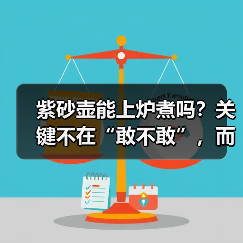 紫砂壶能上炉煮吗?关键不在“敢不敢”,而在“配不配”(图3) 紫砂壶能上炉煮吗?关键不在“敢不敢”,而在“配不配”(图3)