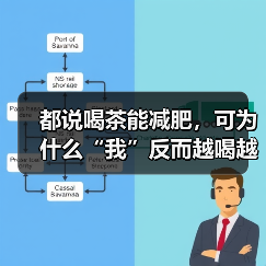 都说喝茶能减肥，可为什么“我”反而越喝越饿？（图1）