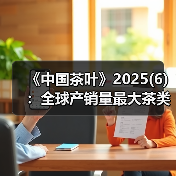 《中国茶叶》2025(6):全球产销量最大茶类有何健康功效?2024年产销形势分析、企业产品品牌价值评估报告出炉!(图4) 《中国茶叶》2025(6):全球产销量最大茶类有何健康功效?2024年产销形势分析、企业产品品牌价值评估报告出炉!(图4)