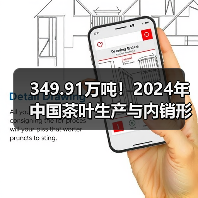 349.91万吨！2024年中国茶叶生产与内销形势如何？（图4）