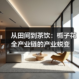 从田间到茶饮：栀子花全产业链的产业蜕变（图1）