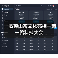 蒙顶山茶文化亮相一带一路科技大会（图4）
