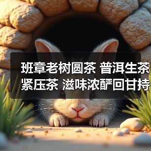 班章老树圆茶 普洱生茶紧压茶 滋味浓酽回甘持久（图4）