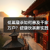 低氟藏茶如何惠及千家万户?健康饮茶新实践(图1) 低氟藏茶如何惠及千家万户?健康饮茶新实践(图1)