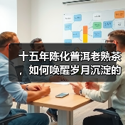 十五年陈化普洱老熟茶,如何唤醒岁月沉淀的醇厚韵味?(图1) 十五年陈化普洱老熟茶,如何唤醒岁月沉淀的醇厚韵味?(图1)
