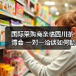 国际采购商亲临四川茶博会 一对一洽谈如何助力茶企拓展市场（图4）