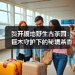 贺开腹地野生古茶园：巨木守护下的秘境茶香（图2）