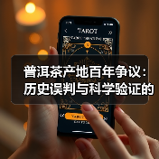 普洱茶产地百年争议：历史误判与科学验证的真相（图1）