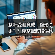 茶叶受潮竟成“隐形杀手”?存茶密封错误代价高达8万!(图1) 茶叶受潮竟成“隐形杀手”?存茶密封错误代价高达8万!(图1)