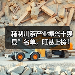 精制川茶产业振兴十强县”名单,旺苍上榜!(图1) 精制川茶产业振兴十强县”名单,旺苍上榜!(图1)
