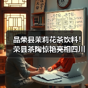 品荣县茉莉花茶饮料!荣县茶陶惊艳亮相四川茶博会!(图4) 品荣县茉莉花茶饮料!荣县茶陶惊艳亮相四川茶博会!(图4)