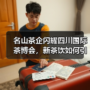 名山茶企闪耀四川国际茶博会,新茶饮如何引领全球?(图3) 名山茶企闪耀四川国际茶博会,新茶饮如何引领全球?(图3)