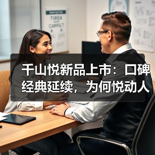 千山悦新品上市：口碑经典延续，为何悦动人心？（图1）