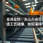 苍洱金饼：名山古茶非遗工艺碰撞，如何演绎茶香传奇？（图2）