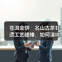 苍洱金饼：名山古茶非遗工艺碰撞，如何演绎茶香传奇？（图4）