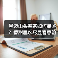 景迈山头春茶如何品鉴？香甜层次尽显春意韵味（图2）