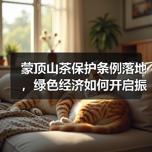 蒙顶山茶保护条例落地，绿色经济如何开启振兴之路？（图4）