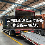 云南红茶怎么泡才好喝？5步掌握冲泡技巧（图3）