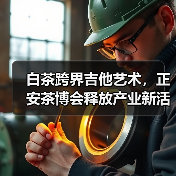 白茶跨界吉他艺术，正安茶博会释放产业新活力（图4）